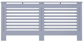 Cobertura de radiador 172x19x81,5 cm MDF antracite