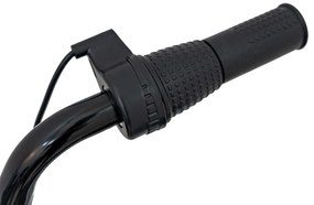 Mota elétrica para Crianças 350 W Chopper Warrior Rodas AR, Assento couro ecológico Rosa