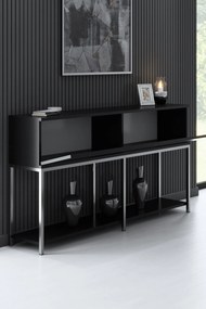 Console Lord – Black Silver – 150x80x30 cm