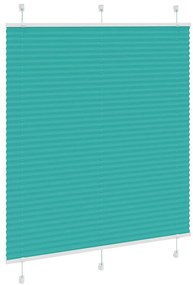 Plissado Cego Gasolina verde 120x150 cm Largura Tecido 119,4 cm