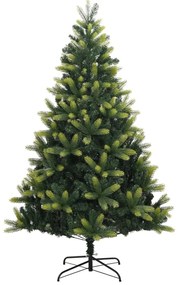 Árvore de Natal artificial articulada com suporte 150 cm