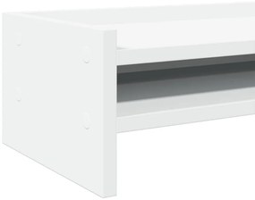 Suporte para monitor 100x24x16 cm derivados de madeira branco