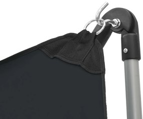 Rede com suporte dobrável preto