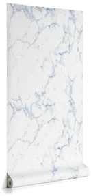 Kave Home - Papel pintado Marbela azul 10 x 0,53 m FSC MIX Credit