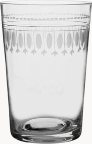 Copos em cristal artesanal Ovals, conjunto de 6