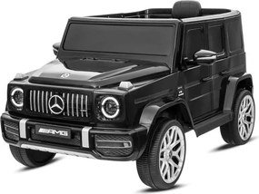 Carro elétrico para Crianças Mercedes G Novo com licença original, bateria, portas que abrem, assento único, motor 2 x, bateria 12 V, controle remoto