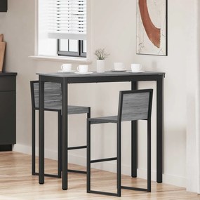 vidaXL Mesas de jantar Madeira processada