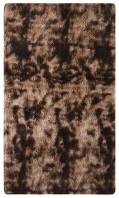 vidaXL Tapete shaggy 300x200 cm cinzento-acastanhado