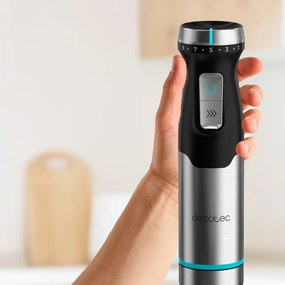 Varinha mágica Power Pulsar 2300MAX Cream&Crrush com potência máxima de 2300 W, Tecnologia Crossblades com lâminas de 4 folhas com revestimento de tit