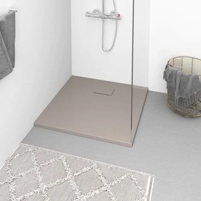 Base de chuveiro SMC 90x90 cm castanho