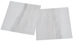 Tábuas de soalho autoadesivas 55 pcs 5,11 m² PVC cinzento-claro