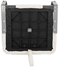 Assentos de barco 2 pcs c/ pedestais ajustáveis e rotação 360°