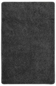 vidaXL Tapete shaggy 200x290 cm antiderrapante cinzento-escuro