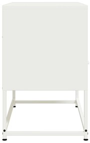 Móvel de TV 68x39x60,5 cm aço branco