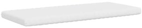 Colchão de espuma 80x210 cm 7 zonas dureza 20 ILD branco