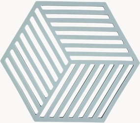 Bases para copos em silicone Hexagon, conjunto de 6