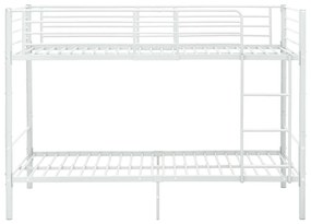 Beliche 90x200 cm metal branco