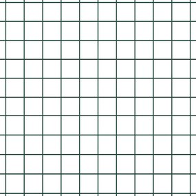 Cerca de Arame Soldado com 5 Postes U Verde 0.8x10 m Aço