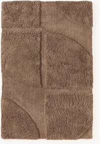 Tapete felpudo com relevo Jade