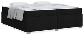 Estrutura da Cama Outros Preto 200 x 200 cm tecido