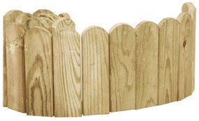 Bordadura em rolo 120 cm madeira de pinho impregnada verde