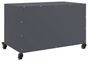 Móvel de TV 68x39x43,5 cm aço antracite