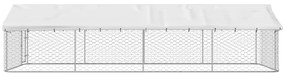 Canil de exterior com telhado 600x300x150 cm