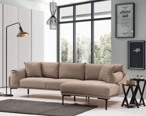 Sofá de Canto Leo – Mocha – 255 x 150 cm