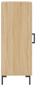 Aparador 34,5x34x90 cm madeira processada cor carvalho sonoma