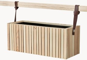 Vaso suspenso em madeira de freixo com autoirrigação GrowWIDE