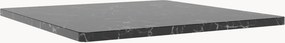 Painel superior em mármore para sistema de estantes modular Panton Wire Single, L 35 cm