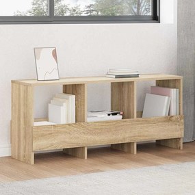 vidaXL Estante de Revistas Carvalho Sonoma 102 x 30 x 45 cm