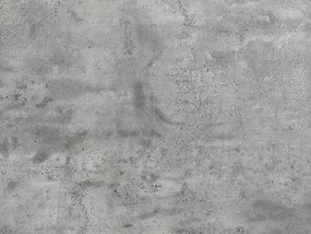 Mesa de jantar em MDF efeito de betão 160 x 90 cm cinzento e metal PASADENA Beliani