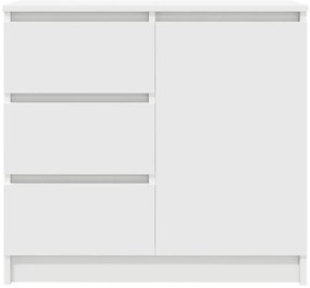Aparador c/ gaveta 71x35x65 cm derivados de madeira branco