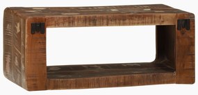 Cabinet de TV Multicolorido 60x30x25 cm Madeira Reaproveitada Maciça