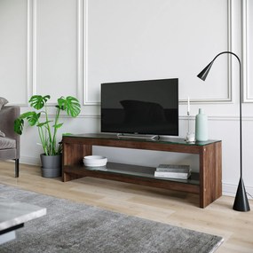 Móvel TV TV300 – Nogueira – 140 cm x 45 cm x 40 cm