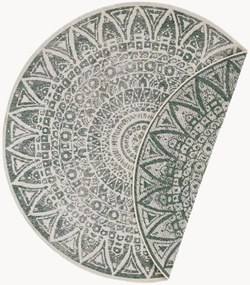 Tapete redondo reversível para interior e exterior Lilja