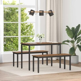 vidaXL banco Madeira antiga 110 x 35 x 45 cm Madeira processada