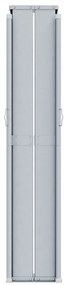 Toldo lateral retrátil 220x1200 cm cor creme