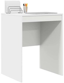 Mesa de Escrita Branca Madeira Engenheirada 60 x 50 x 76 cm