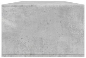 Mesa de centro 102x55x35 cm derivados de madeira cinza cimento