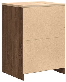 Armário de arrumação de garagem carvalho castanho 60x51x85 cm
