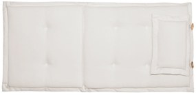Conjunto de 2 almofadas em branco nata para a cadeira MAUI Beliani