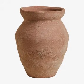 Jarro Decorativo Em Terracota Elishia ↑30 Cm - Sklum