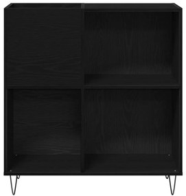 Armário de Registros Carvalho Preto 84.5x38x90 cm Madeira Engenhariada