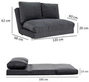 Conjunto de Mobiliário de Sala de Estar City – Nogueira e Creme – Unid