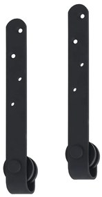 Mini kit para armário deslizante aço carbono 183 cm