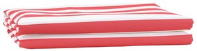 vidaXL Substituição de Toldos Vermelho e Branco 1000 x 160 cm