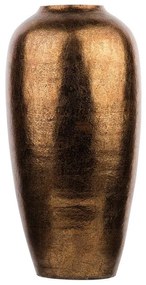 Vaso decorativo dourado brilhante LORCA Beliani
