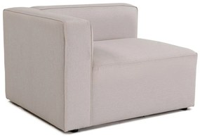 Sofá de Canto Mora – Ecru – 230x69x180 cm